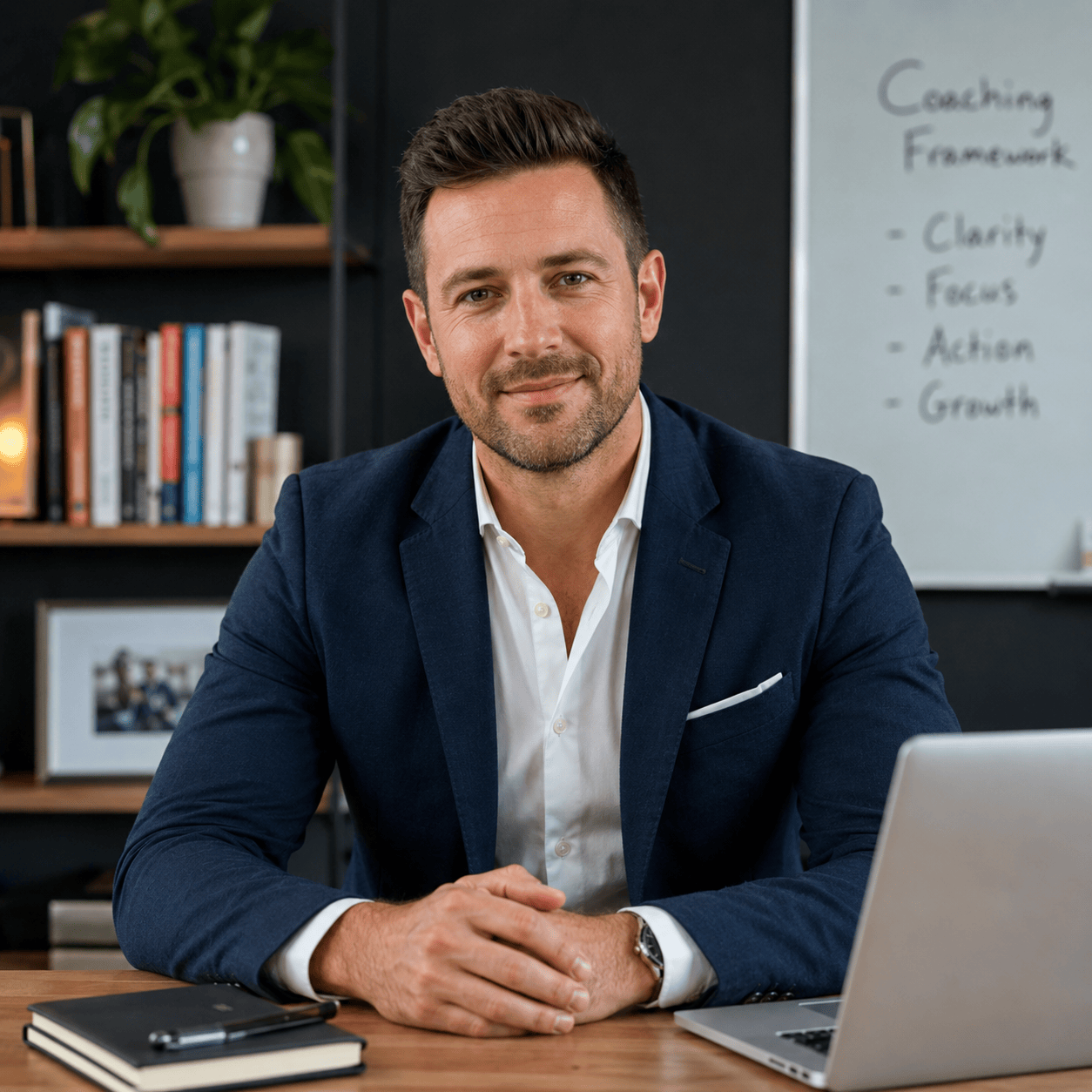 Business coach portrait