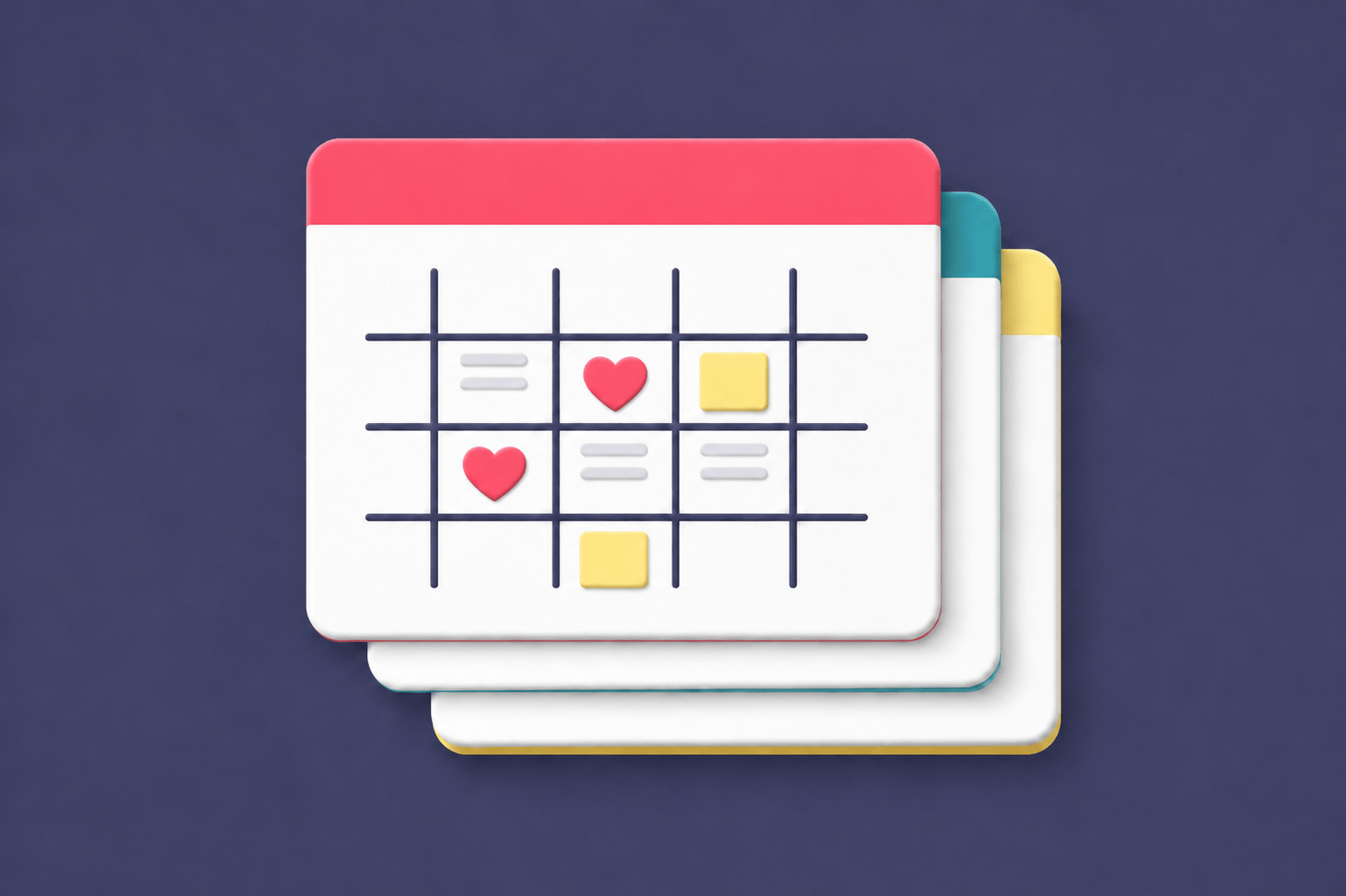 monthly content planning template