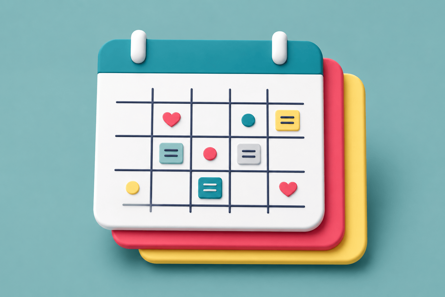 Content calendar template